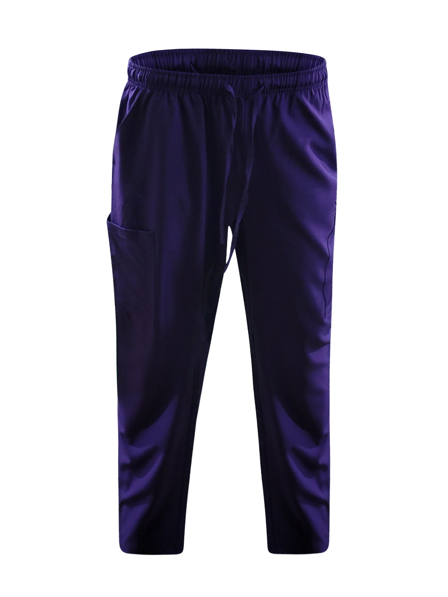 Purple Straight Leg Pants