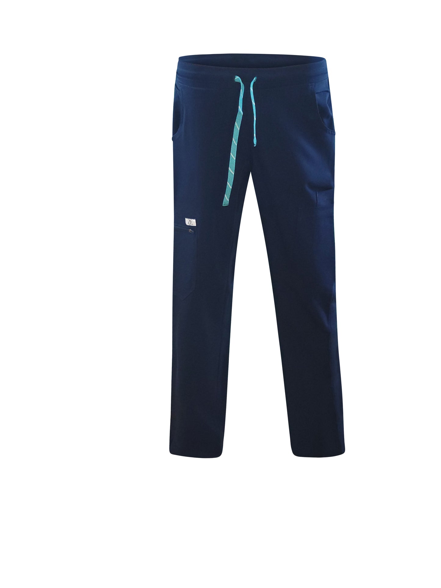 Navy Blue Straight Leg Pants