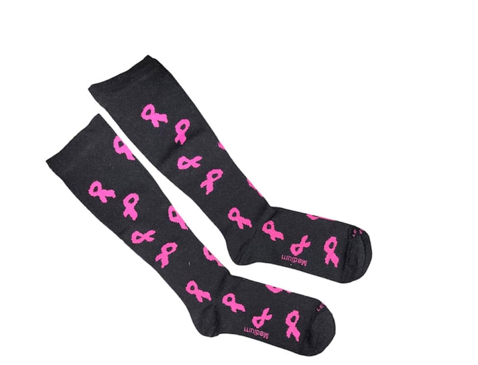 Breast Cancer Awareness Compression Socks